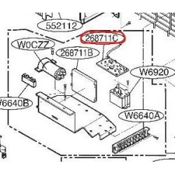PCB CONTROL EXTERIOR CONDENSACION AIRE ACONDICIONADO LG 6871A20130U