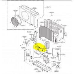 PLACA ELECTRONICA PRINCIPAL EXTERIOR LG S12AN