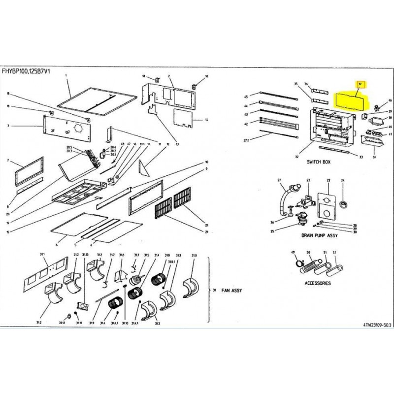 PLACA ELECTRONICA DAIKIN 300556P