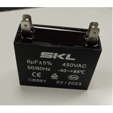 CONDENSADOR 6UF 450V - SKL